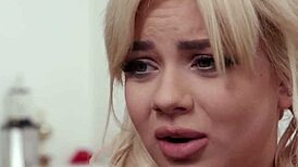 Cute Blonde Heather Honey Takes Double Penetration from Huge Black Dicks