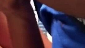 Watch this fat BBW eagerly swallow every drop of cum nastily.