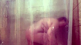 Hidden camera catches big ass babe masturbating in shower! Wow!