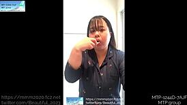 Rookie Sakura Asakura Selfie Style Chaku-Ero Hentai Fetish Video