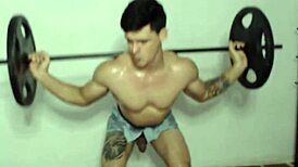 curious gay guy explores solo play with intense moves in steamy session