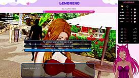 I’m obsessed with Vtuber Lewdneko in Harem Hotel part 27!