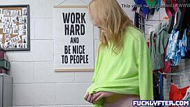 nikole nash petite teen gets hardcore favor in shop