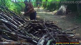 Gorgeous African beauty gets wild with hardcore BBC on village road. Her sex addiction drives every thrust outdoors.