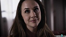 busty milf stepmom seduces teen 18+ into taboo ffm group banging