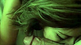 i watch this latina milf suck my big cock with her braces on, it's so hot