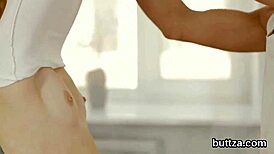 Striking tight cutie feels emotional stretch from muscular anal plowing