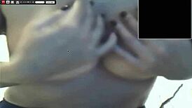 hot girl performing a striptease with clothes ripped