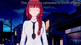 makima bouncing boobs chainsaw man