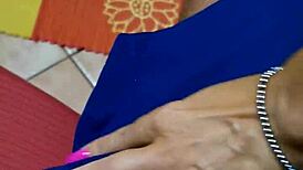 Teresa Cleans Kitchen While Showing Big Ass in Homemade Wife Video. Tattooed Mature Gets Naughty.