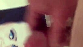 I made a cum tribute for my friend, shooting loads all over her picture in this masturbation session.