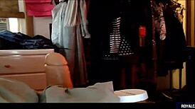 crazy stepmom masturbates on webcam for viewers