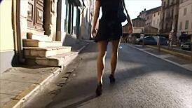 bdsm model alex zothberg struts nude in antibes