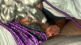 just sitting there smoking while sucking on that big black dick