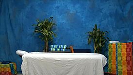 Casual massage session on porn tube