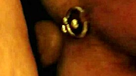 My wife is fucking me with a 10 inch strap on.