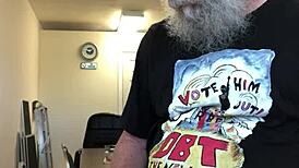 mature woman masturbates to orgasm alone