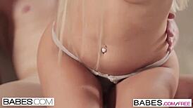 Erotic teen Anissa Kate with glasses and ass