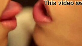 want to see this close-up kiss between two asian girls?