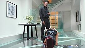 फ्लैट चुच वाली लियेन पार्कर की टाइट गांड में बीबीसी ठोकता काला लंड!