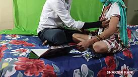 hey, watch me teach this indian student some real desi chudai lessons!