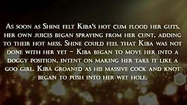 christmas vibes with furry yiff, bent over for holiday doggystyle fun