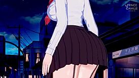 makima bouncing boobs chainsaw man