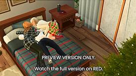 3D Hentai Mistletoe Sex Preview Rocks!