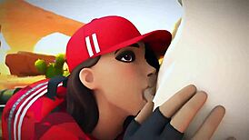 Check out ruby fucking hard in this fortnite compilation with cum scenes