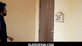 Slavesex4k - Stepbrother Dominates Friend as Temporary Girlfriend with Blake Blossom