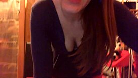 Curvy Nerd Shemale Doll Gets Big Penis And Vagina Filled With Shiny Massage Oil