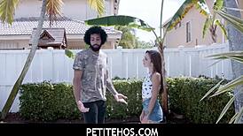 Dani blu petite teen fucking tiny babe