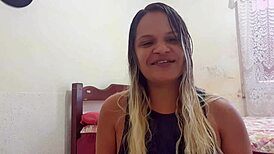 Latina Amateur Reaches Intense Orgasm During WhatsApp Video Call With Webcam Show.