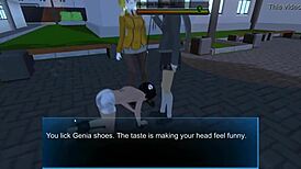 Hey, wanna see feet and fart action in Femdom University Skullgirls?