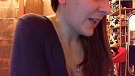 Curvy Nerd Shemale Doll Gets Big Penis And Vagina Filled With Shiny Massage Oil