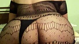 Wife Bent Over for Intense Doggy Blowjob