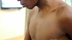 African Tribal Gay First Time Bareback Cumshot in Tight Ass