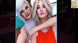 being a dik chick route 44 kissing isabella in the library