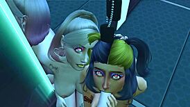 i enjoy cyberpunk 2077 night of fun in 3d with milf riding