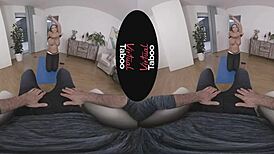 Virtual Taboo: Sofia Lee Blows And Jerks Hairless Cock