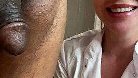 Wow! Check Out This Hot Milf in Sensual Interracial Action!