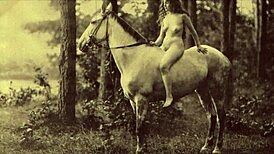 Top Twenty Beauties & Beasts in Vintage Outdoor Nature Scenes. Retro Hairy Charm Awaits.