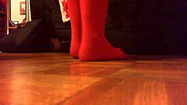 Curvy Nerd Shemale Doll Gets Big Penis And Vagina Filled With Shiny Massage Oil