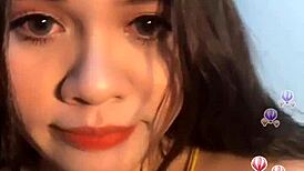 look at this sexy girl flashing her big tits!