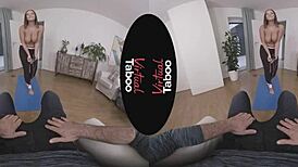 Virtual Taboo: Sofia Lee Blows And Jerks Hairless Cock