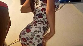 I Think My Friend Has The Best Natural Tits And Cute Little 18+ Ass With Teasing Clothes Ripped Striptease