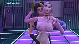 i enjoy cyberpunk 2077 night of fun in 3d with milf riding