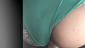 Young transsexual in tight doggystyle scene.