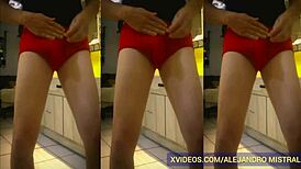 i'm a mature gay guy in underwear fetish with alejandro mistral, loving it so much!!