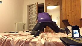 How Latexitaly Captures Images In European Rubber Dress And Gloves